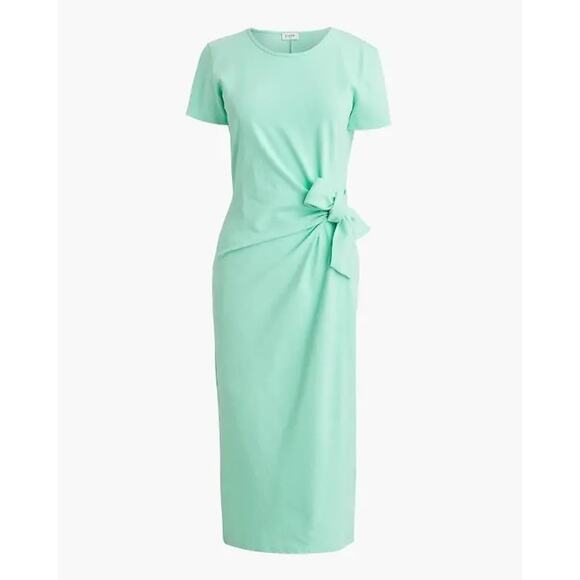 NWOT J.Crew Short Sleeve Knotted Mini Dress Size XL - Picture 1 of 6